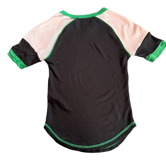 BDG Super Soft Baseball Fit 3/4 Sleeve Tee - Picture 5 of 5